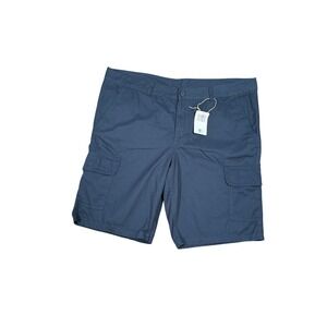 Avenue Mens XL Blue Cargo Shorts Relaxed Fit Casual‎ Active Outdoors